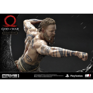 God of War (2018) Statue Baldur & Broods 62 cm